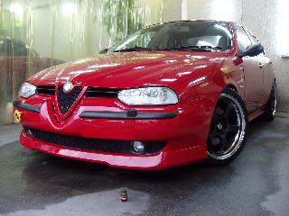 Alfa Romeo 156TSのコーティング